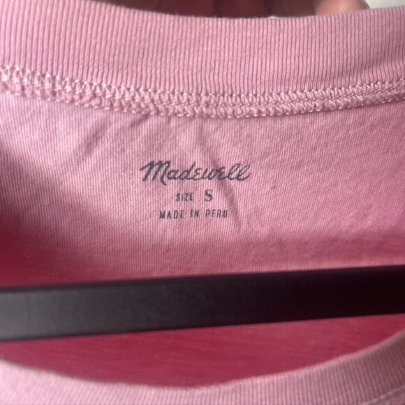 Madewell Short Sleeve Knot Front Top - Picture 7 of 7